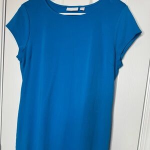 New York & Co 100% blue cotton dress